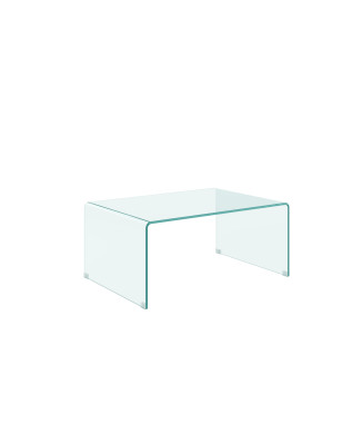  - Couchtisch Galaxy aus gebogenem Glas 80 x 45 x 35 cm