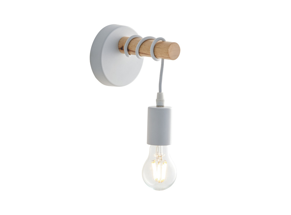 Arizona Holzwandlampe 1xE27 14,5x18cm