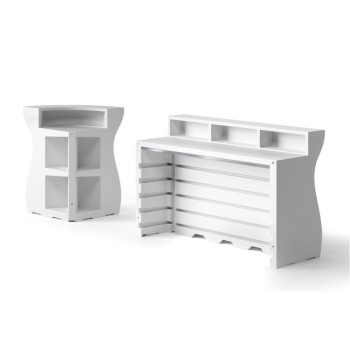 Bartolomeo Schreibtisch Bartheke Plust