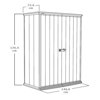 HIGH STORE KETER Werkzeugkasten