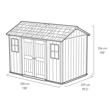 Oakland Keter Geräteschuppen