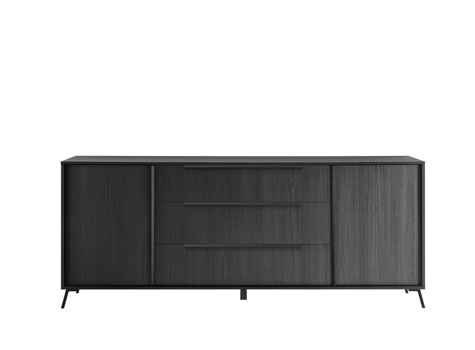 CITY-Sideboard mit 2 Türen und 3 Schubladen