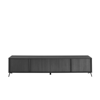 CITY-niedriges Sideboard mit 4 Türen