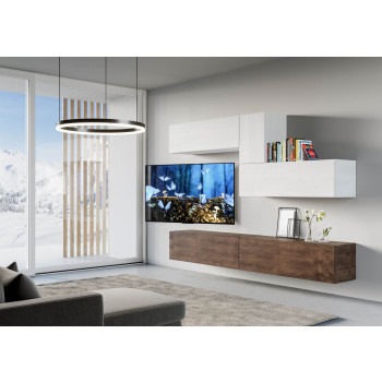 Isoka-Kompositionen – Isoka A04 Wohnzimmer-Wandkomposition B.268 T.39.2