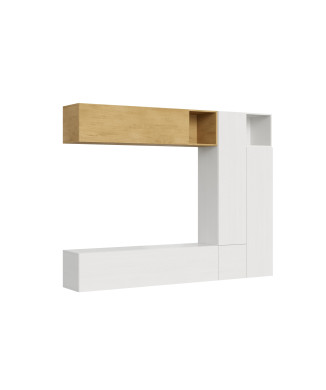 Isoka-Kompositionen – Isoka A08 Wohnzimmer-Wandkomposition B.254 H.194 T.39.2