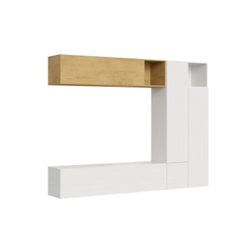 Isoka-Kompositionen – Isoka A08 Wohnzimmer-Wandkomposition B.254 H.194 T.39.2