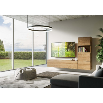 Isoka-Kompositionen – Isoka A09 Wohnzimmer-Wandkomposition B.234 H.160 T.39.2