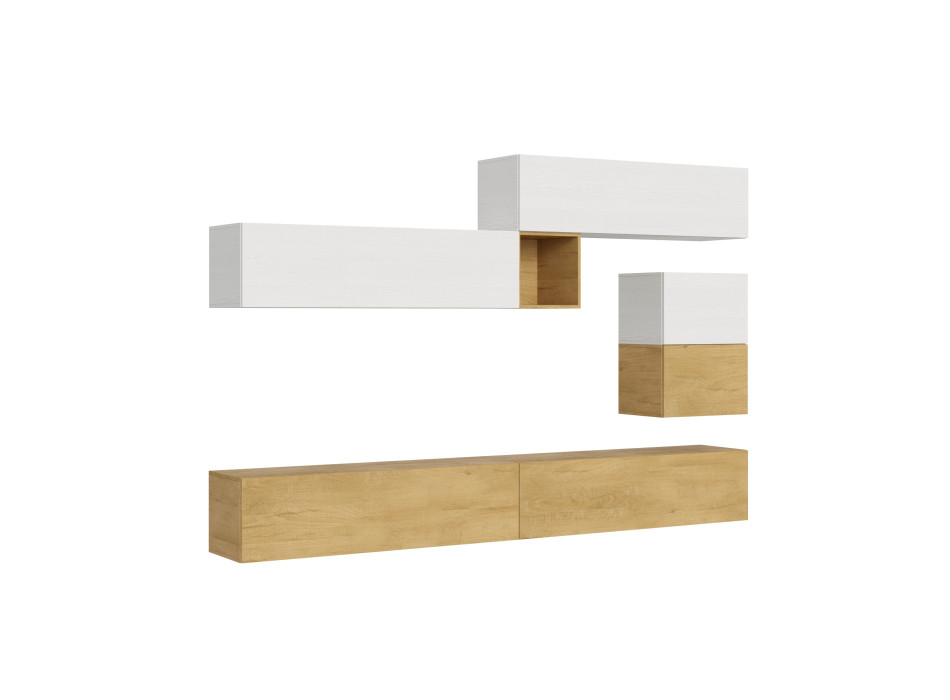 Isoka-Kompositionen – Isoka A10 Wohnzimmer-Wandkomposition B.308 T.39.2