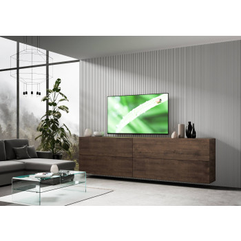 Isoka-Kompositionen – Isoka A102 Wohnzimmer-Wandkomposition B.288 H.80 T.39.2