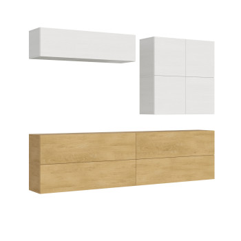 Isoka-Kompositionen – Isoka A103 Wohnzimmer-Wandkomposition B.308 T.39.2