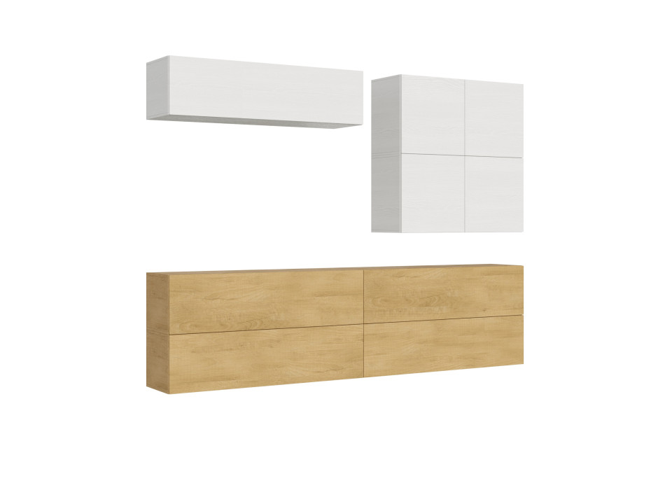 Isoka-Kompositionen – Isoka A103 Wohnzimmer-Wandkomposition B.308 T.39.2