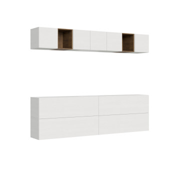 Isoka-Kompositionen – Isoka A104 Wohnzimmer-Wandkomposition B.268 T.39.2