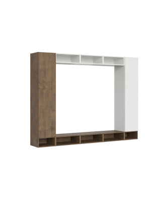 Isoka-Kompositionen - Isoka A107 Wohnzimmer-Wandkomposition B.260 H.194 T.39.2