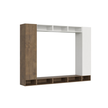 Isoka-Kompositionen - Isoka A107 Wohnzimmer-Wandkomposition B.260 H.194 T.39.2