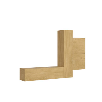 Isoka-Kompositionen – Isoka A112 Wohnzimmer-Wandkomposition B.254 H.173,6 T.39,2