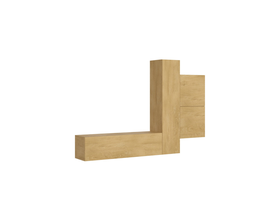 Isoka-Kompositionen – Isoka A112 Wohnzimmer-Wandkomposition B.254 H.173,6 T.39,2