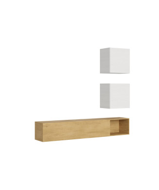 Isoka Kompositionen - Isoka Wohnzimmer Wandkomposition A115 B.234 T.39.2