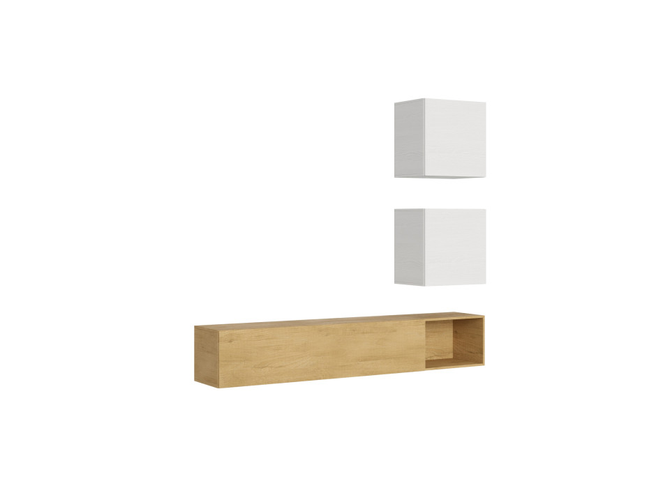 Isoka Kompositionen - Isoka Wohnzimmer Wandkomposition A115 B.234 T.39.2