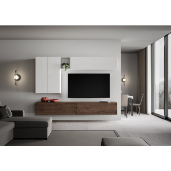 Isoka-Kompositionen – Isoka A16 Wohnzimmer-Wandkomposition B.268 T.39.2