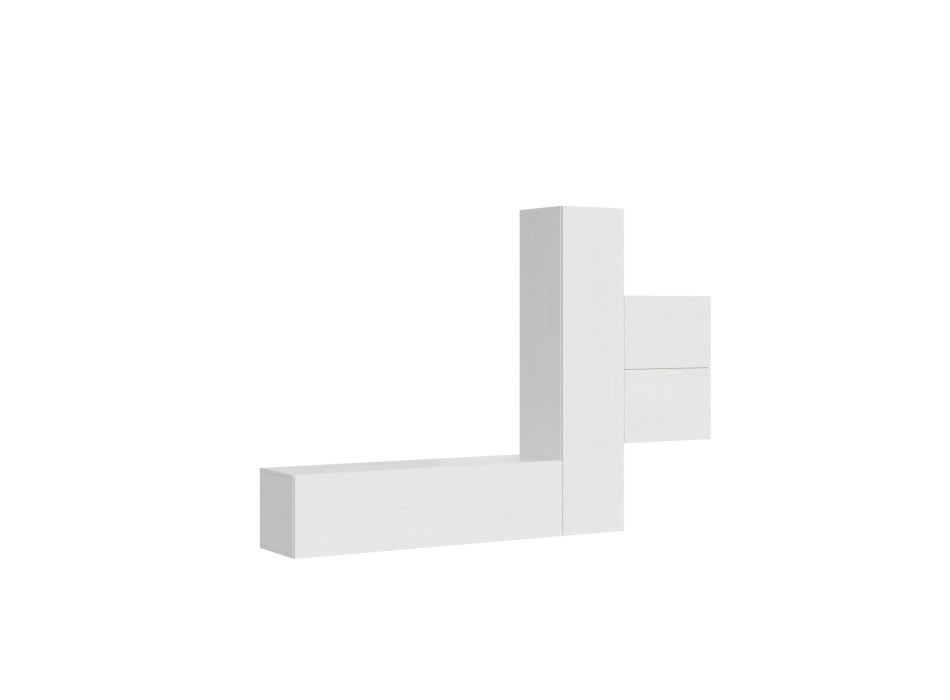 Isoka-Kompositionen - Isoka A17 Wohnzimmer-Wandkomposition B.254 H.173,6 T.39,2