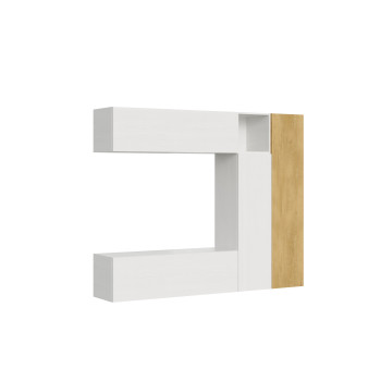 Isoka-Kompositionen – Isoka A18 Wohnzimmer-Wandkomposition B.214 H.173,6 T.39,2