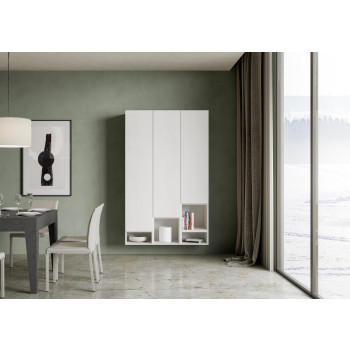 Isoka-Kompositionen - Isoka A20 Wohnzimmer-Wandkomposition B.120 H.194 T.39.2