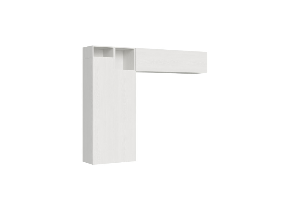 Isoka-Kompositionen - Isoka A21 Wohnzimmer-Wandkomposition B.234 H.194 T.39.2