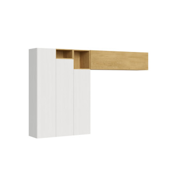 Isoka-Kompositionen - Isoka A22 Wohnzimmer-Wandkomposition B.274 H.173,6 T.39,2