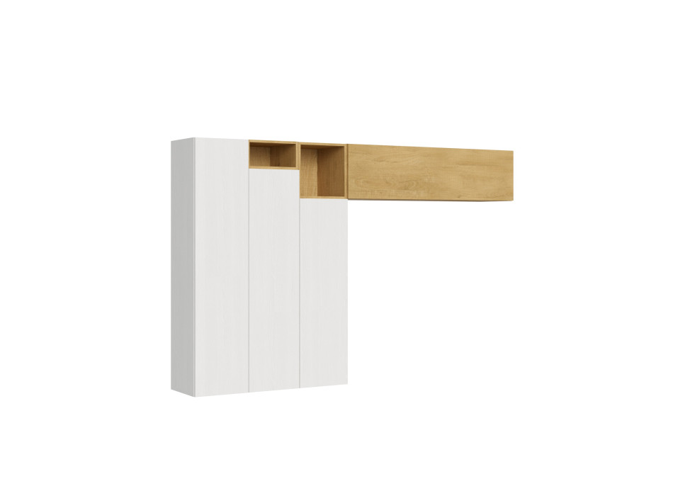 Isoka-Kompositionen - Isoka A22 Wohnzimmer-Wandkomposition B.274 H.173,6 T.39,2