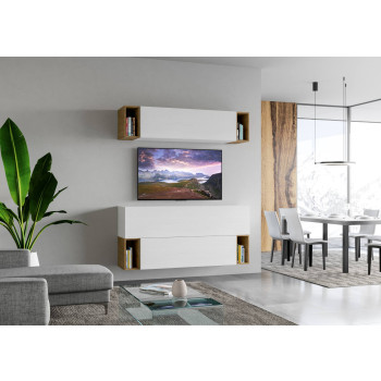 Isoka-Kompositionen – Isoka A29 Wohnzimmer-Wandkomposition B.173,6 T.39,2