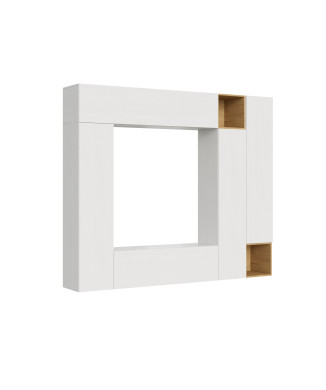 Isoka-Kompositionen – Isoka A32 Wohnzimmer-Wandkomposition B.254 H.214