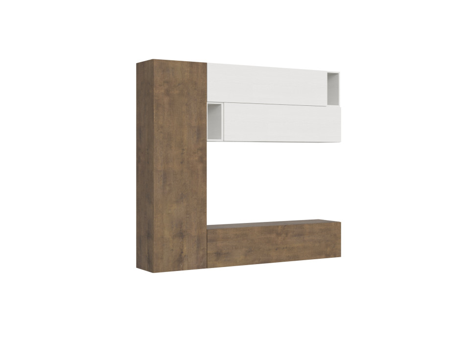 Isoka-Kompositionen – Isoka A34 Wohnzimmer-Wandkomposition B.234 H.210