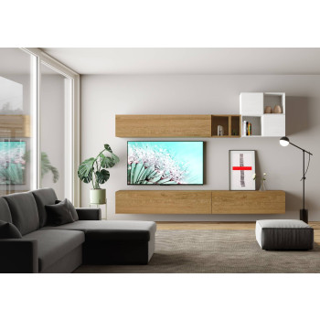 Isoka-Kompositionen – Isoka A36 Wohnzimmer-Wandkomposition B.308 H.173.6