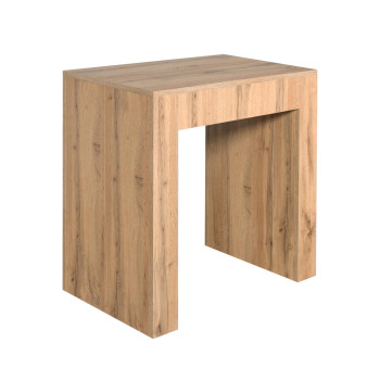 Allin Konsole - Ausziehbare Konsole 78x47/299 cm Allin Spachtel weiß mit Innenverlängerungen