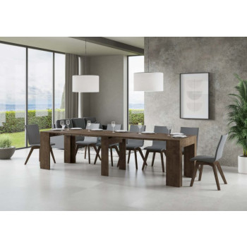 Ausziehbarer Konsolentisch 90x49/307 cm Extra 