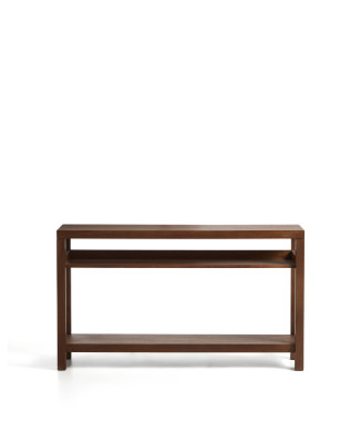 Norani Konsolentisch aus Massivholz und Akazienfurnier, 140 x 80 cm