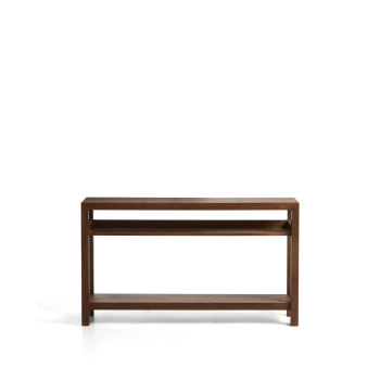 Norani Konsolentisch aus Massivholz und Akazienfurnier, 140 x 80 cm