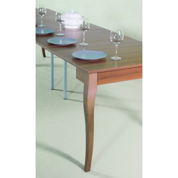 Olanda Konsolentisch - Ausziehbarer Konsolentisch 90x48/308 cm Olanda Weiße Esche