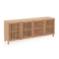 Beyla 4-türiges Sideboard aus massiver Eiche 180 x 71,5 cm FSC 100%