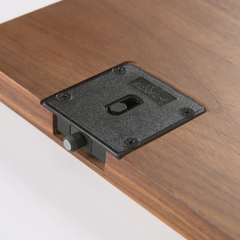 Carolin Sideboard mit 2 Türen und 1 Schublade, Walnussfurnier, 180 x 83,8 cm