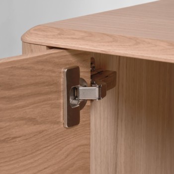 Lenon Sideboard mit 3 Türen und 3 Schubladen aus Holz und Furnier MIX Credit