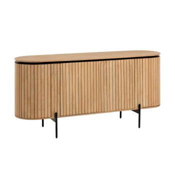 Licia 4-türiges Sideboard aus massivem Mangoholz 