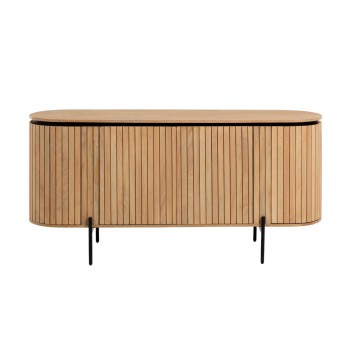 Licia 4-türiges Sideboard aus massivem Mangoholz 