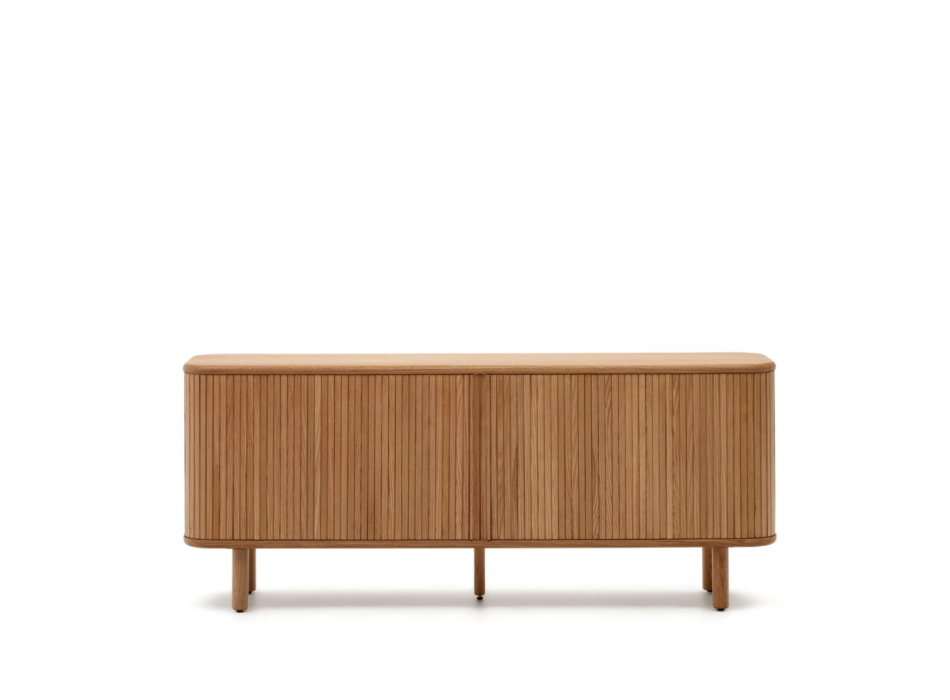 Mailen 2-türiges Sideboard in Eschenfurnier mit Finish
