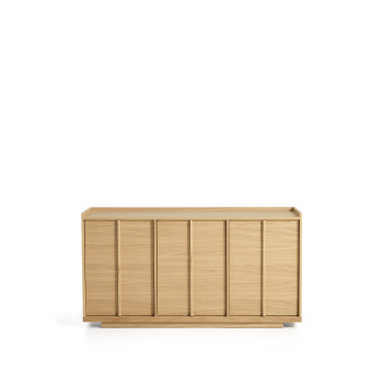 Onix Sideboard aus Eichenfurnier mit naturfarbener Oberfläche, 150 x 80 cm, FSC Mix-zertifiziert