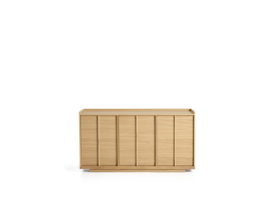 Onix Sideboard aus Eichenfurnier mit naturfarbener Oberfläche, 150 x 80 cm, FSC Mix-zertifiziert