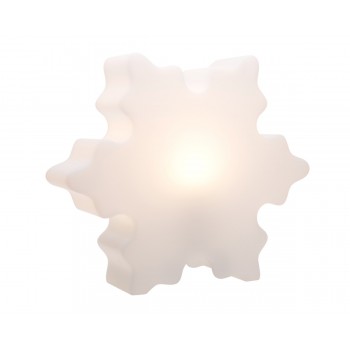 Leuchtender Schneekristall 40 cm 32065W 8-Jahreszeiten-Design