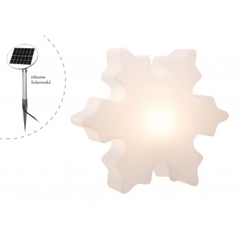 Leuchtender Schneekristall 40 cm 32065W 8-Jahreszeiten-Design