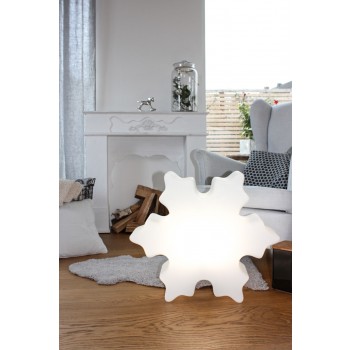Leuchtender Schneekristall 60 cm 32436W 8 Seasons Design