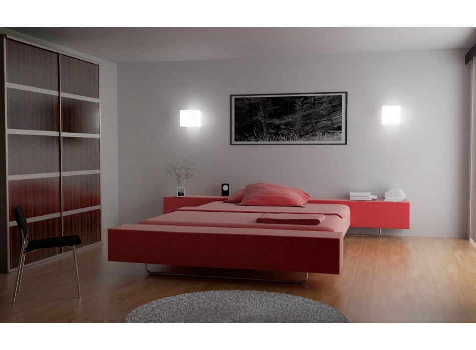 CUBO 20 WAND LEUCHTEND LP CUW021 SLIDE